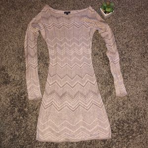 NWOT sparkle bodycon express dress